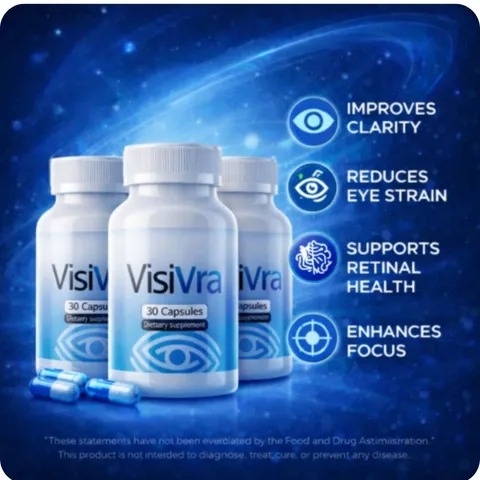 VISIVRA vision support supplement bottle
